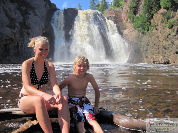 high falls on baptism river