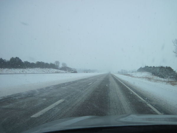 snowy I-35