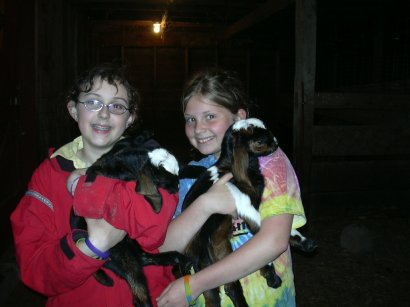 goats and girls